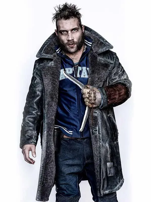 Suicide Squad Captain Boomerang Costume Jacket Coat