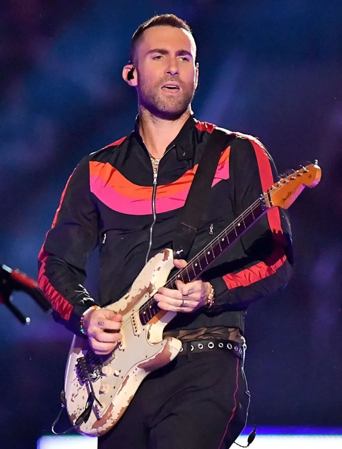 Super Bowl Halftime Show Adam Levine Jacket