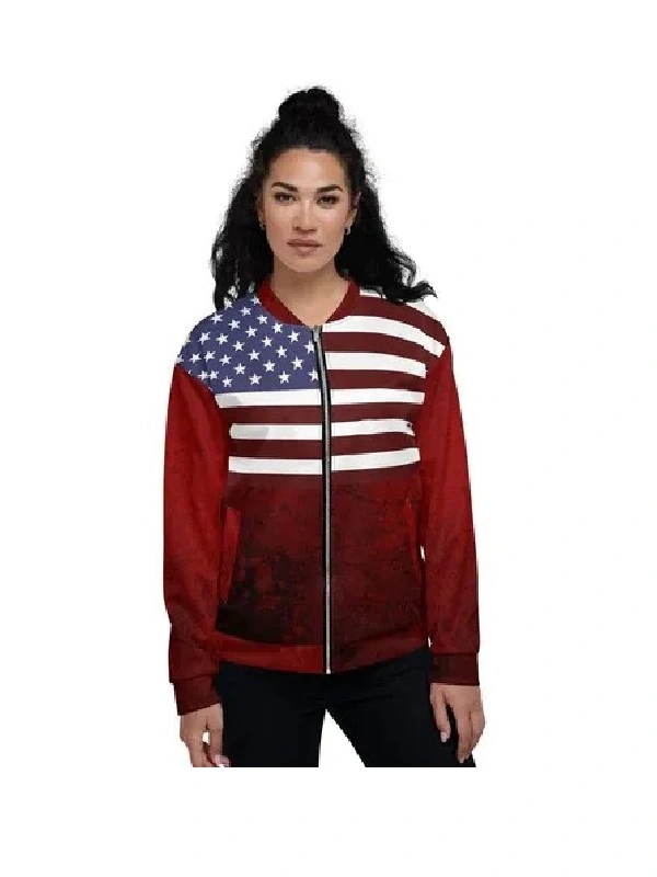 Bomber Red Jacket