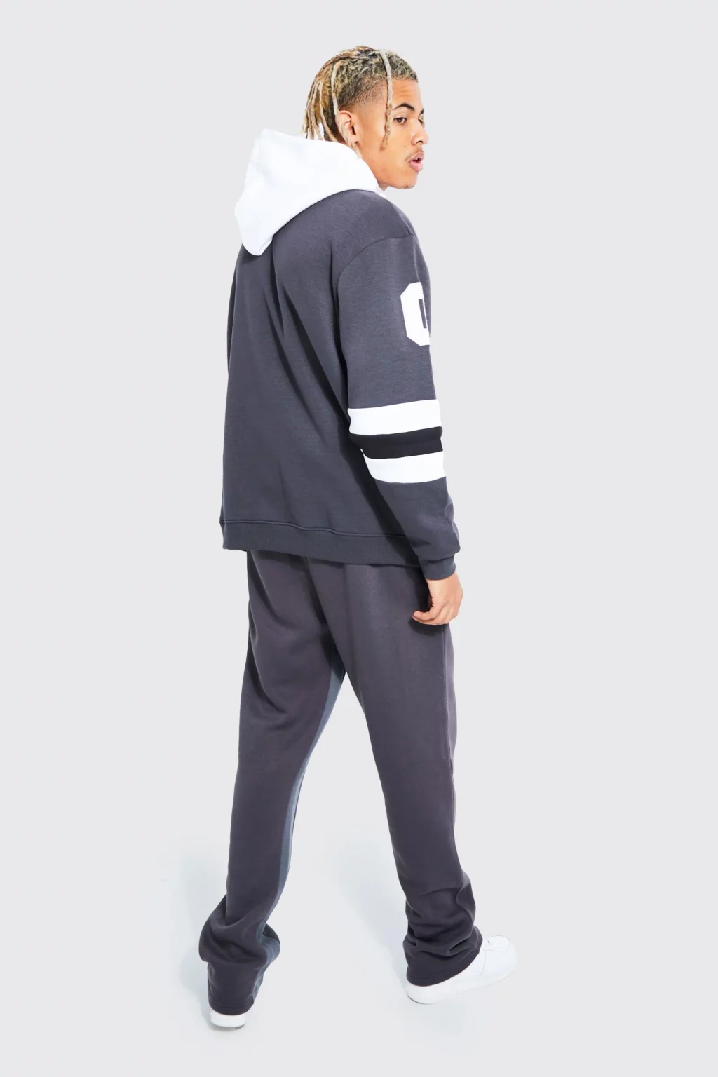 TALL LOOSE FIT VARSITY HOCKEY HOODIE