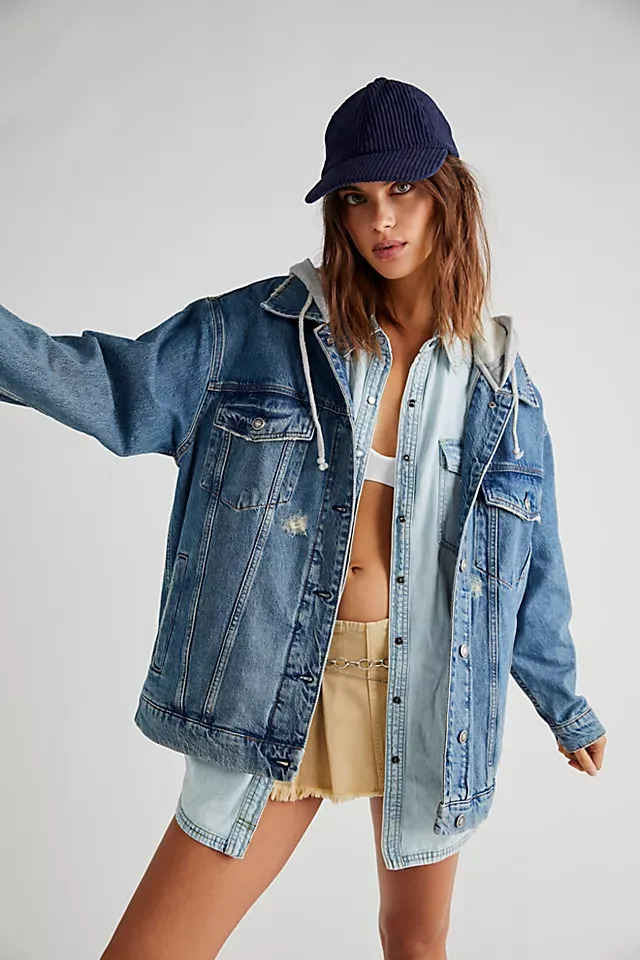 Flawless Hooded Denim Jacket