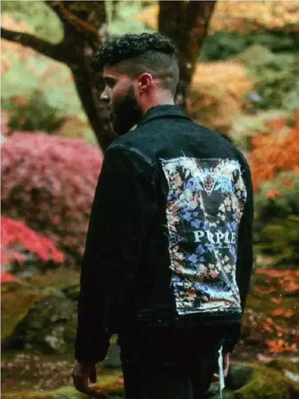 Ap Dhillon Black Denim Jacket