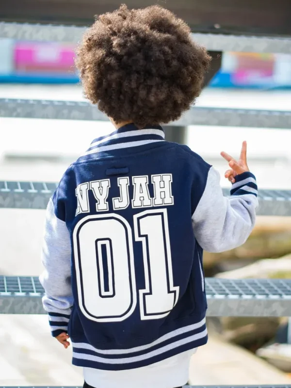 Baseball Style Kids Varsity Jacket