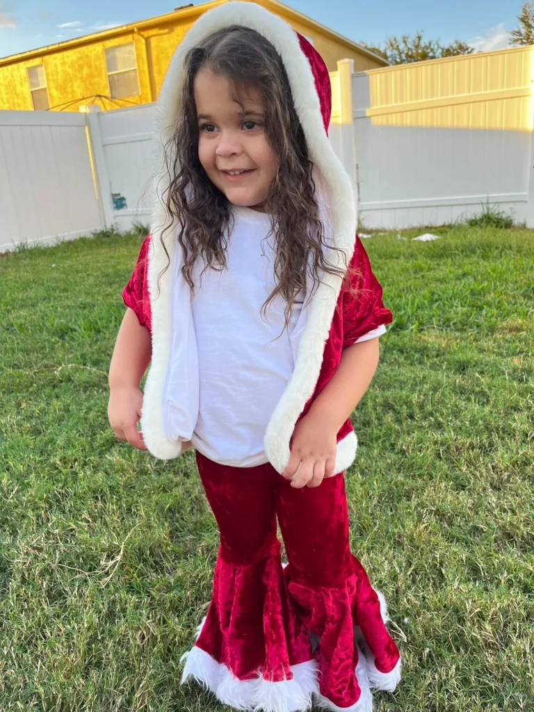 Bell bottoms Santa Kids Outfits