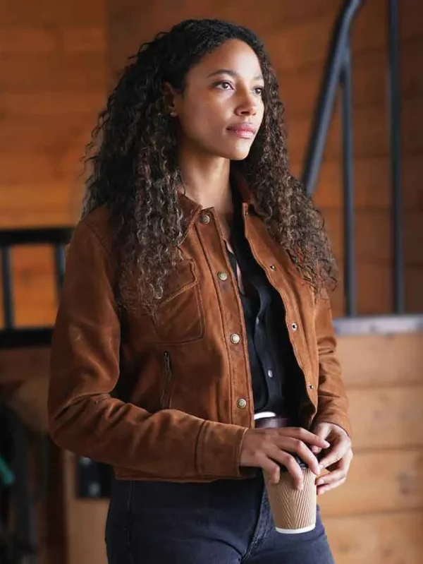 Big Sky TV Series 2020 Kylie Bunbury Suede Jacket