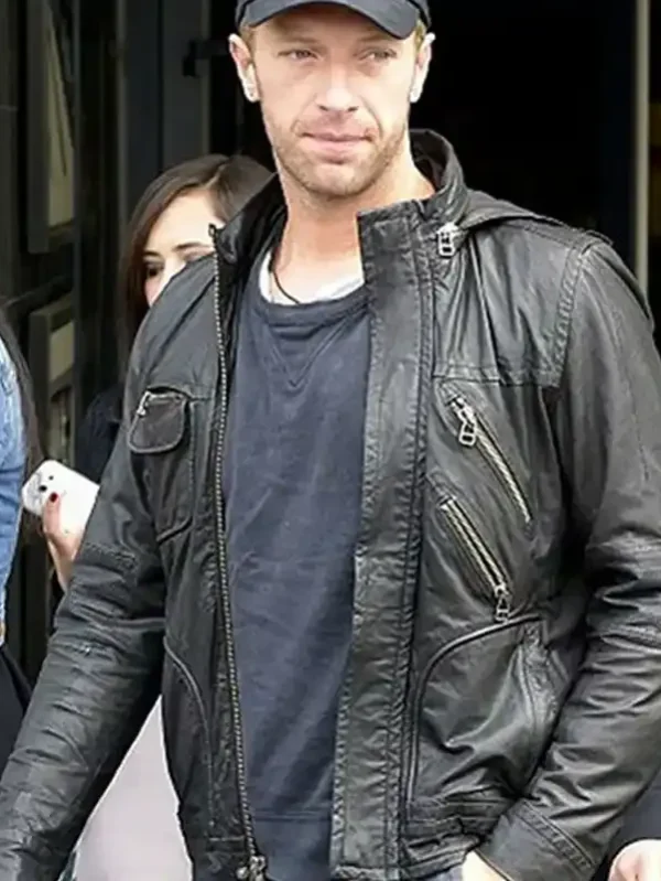 Chris Martin Leather Jacket