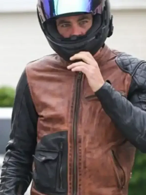 Chris Pine Leather Jacket