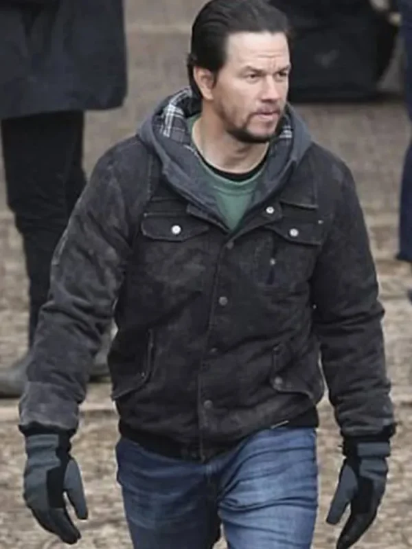 Daddy's Home 2 Mark Wahlberg Suede Leather Jacket