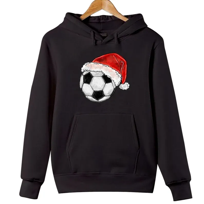 FOOTBALL SANTA Hat Christmas Hoodies