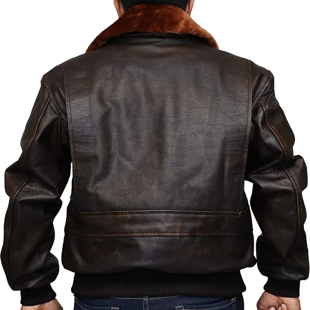 Handmade G1 Flight Bomber Leather Jacket