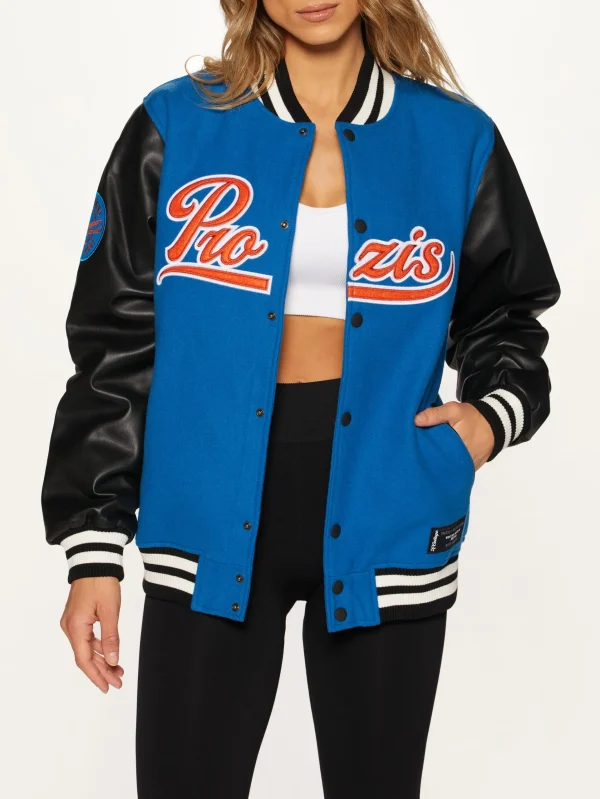 Home Running Letterman Ladies jacket