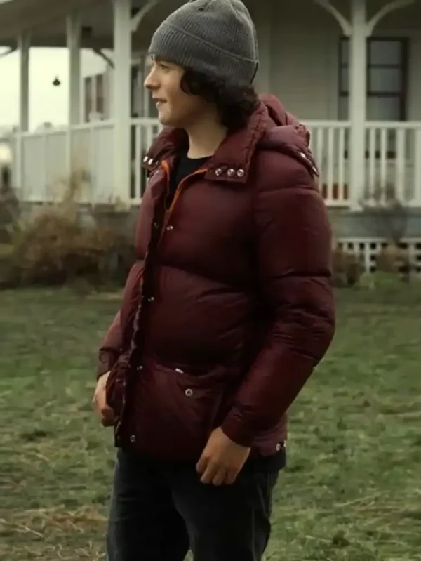 Jordan Kent Superman and Lois Puffer Jacket