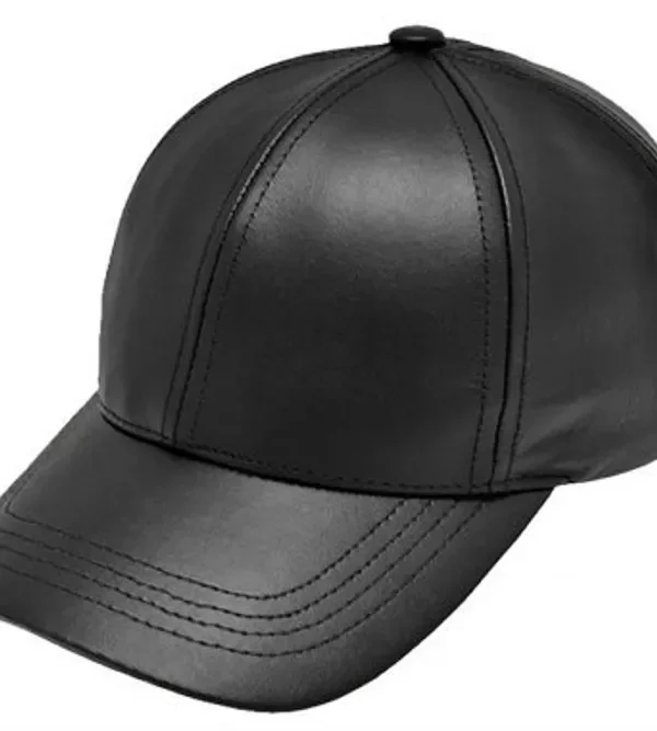 Leather Baseball Cap Fitted