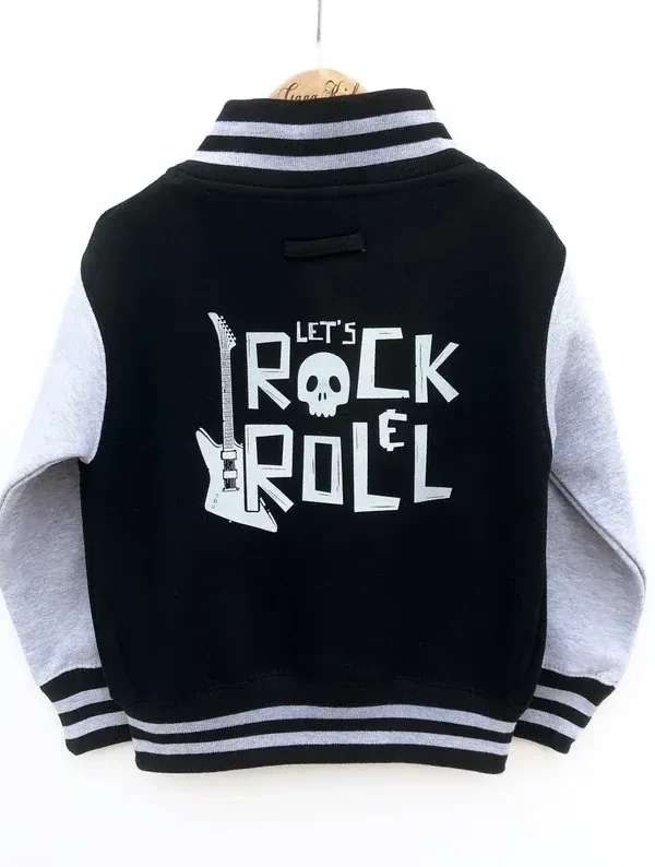 Lets Rock and Roll Bomber Jacket