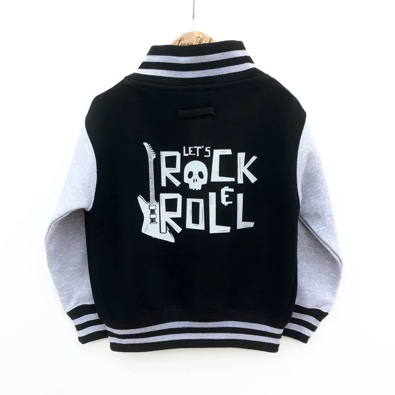 Lets Rock and Roll Bomber Jacket