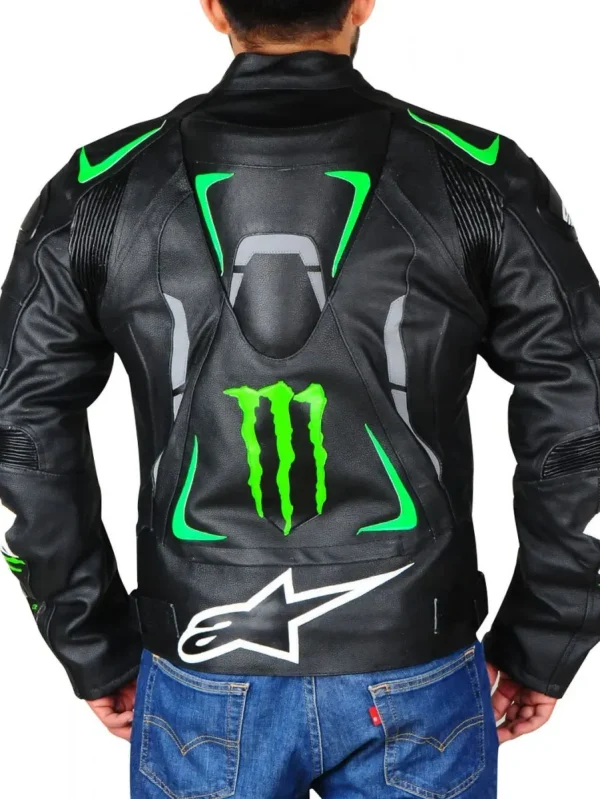 Men’s Alpinestars Monster Energy Motorcycle Leather Jacket