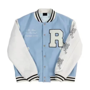 Men's Patchwork Letter Embroidered Jacket