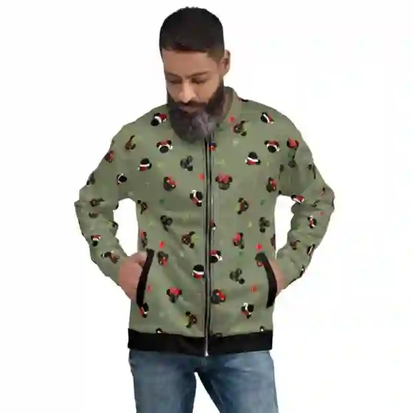 Mickey & Minnie Christmas Bomber Jacket