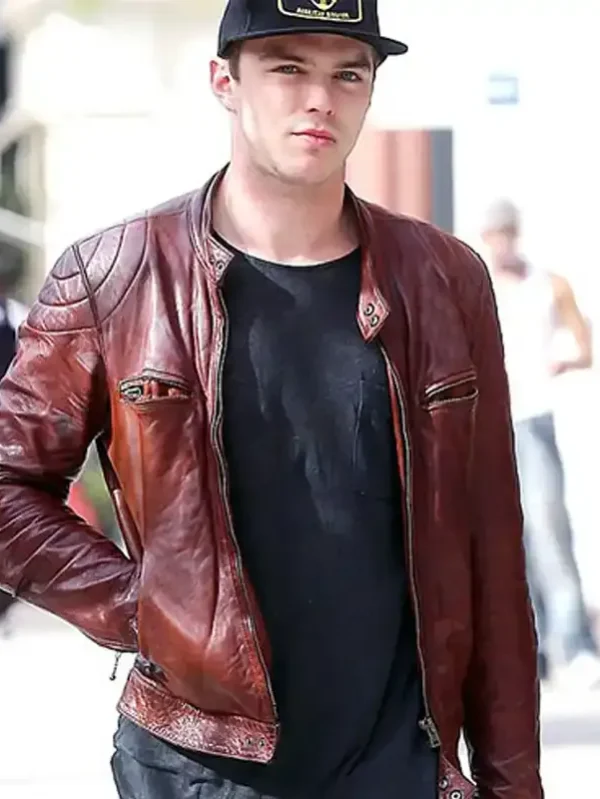 Nicholas Hoult Mad Max Fury Road Leather Jacket