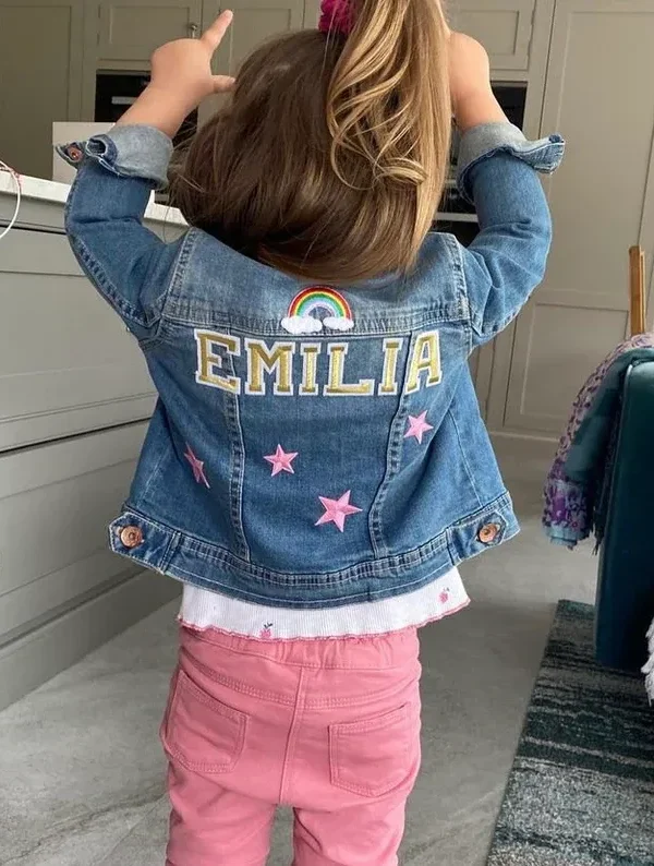 Personalized Kids Denim Jacket