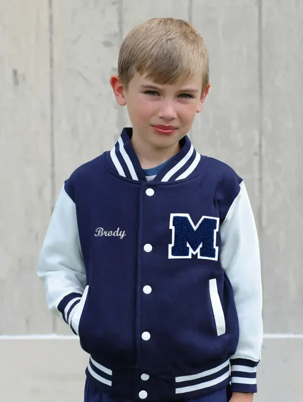 Personalized Kids Varsity Jacket