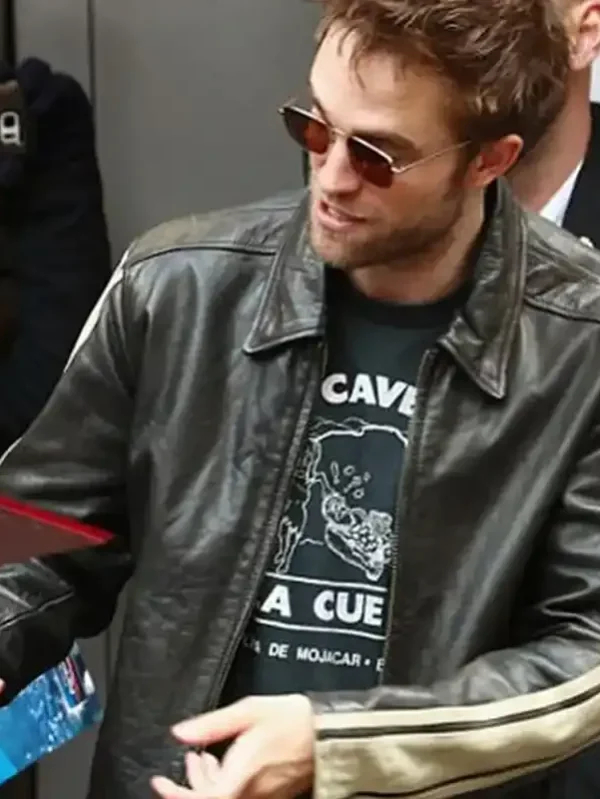 Robert Pattinson Leather Jacket