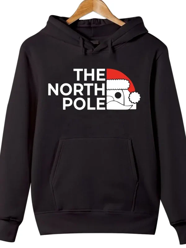 Santa Christmas Hoodies Xmas Gift for Men & Women