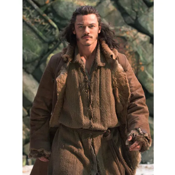 The Hobbit Luke Evans Bard The Bowman Costume Coat