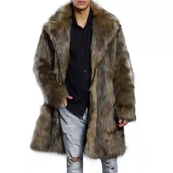 Toyfunny Fashion Mens Warm Thick Overcoat