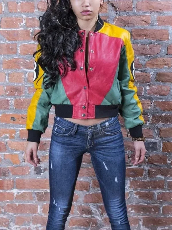 Women’s 8 Ball Pool Stylish Bomber Jacket