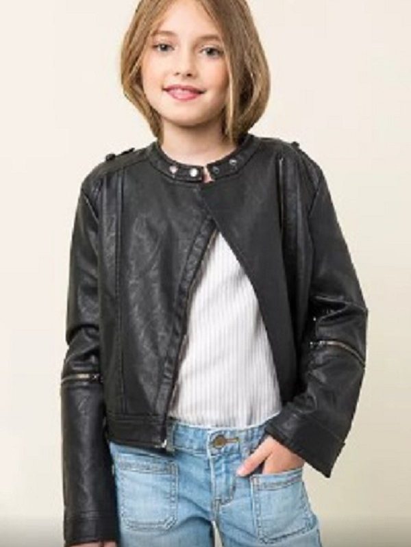 Kid Pure leather Jacket