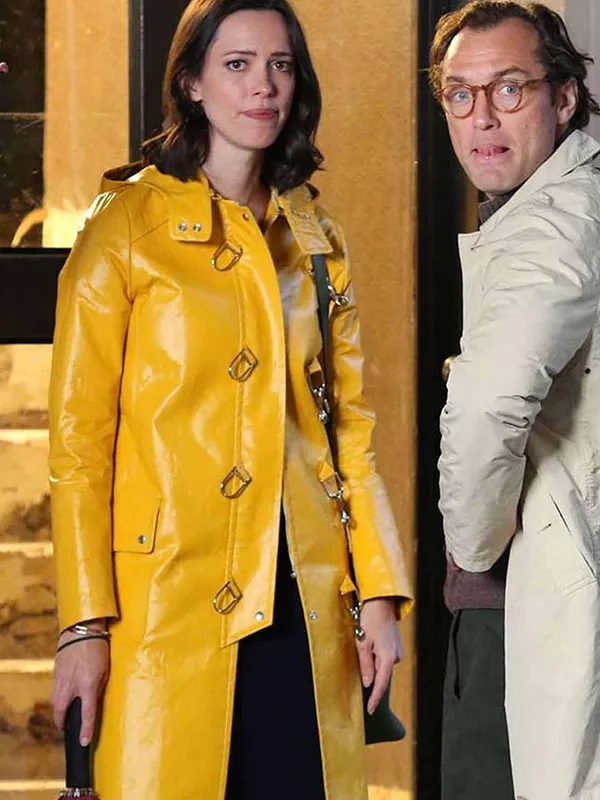 A Rainy Day in New York Rebecca Hall Coat