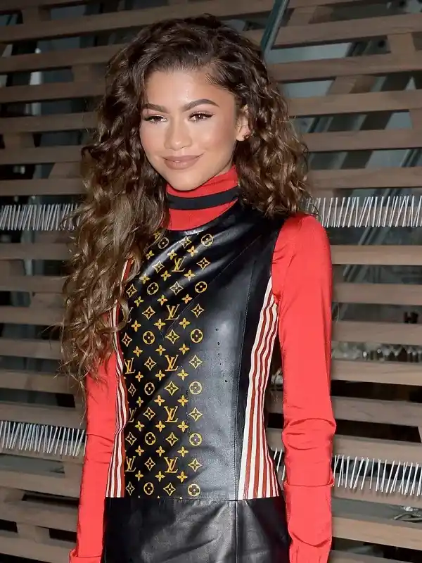 Actress Zendaya Coleman LV Fashion Vest