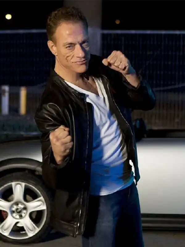 Jean-Claude Van Damme Knock Off Marcus Ray Leather Jacket