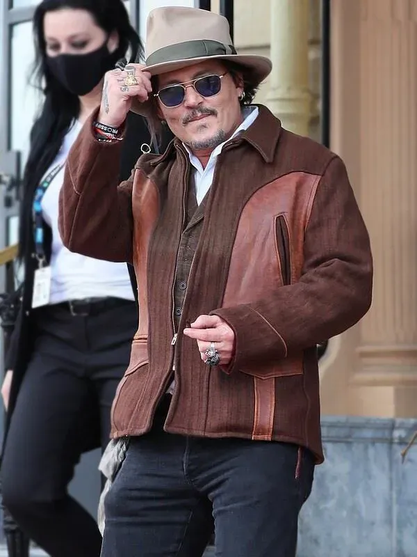 Johnny Depp 69th San Sebastián Film Festival Brown Jacket