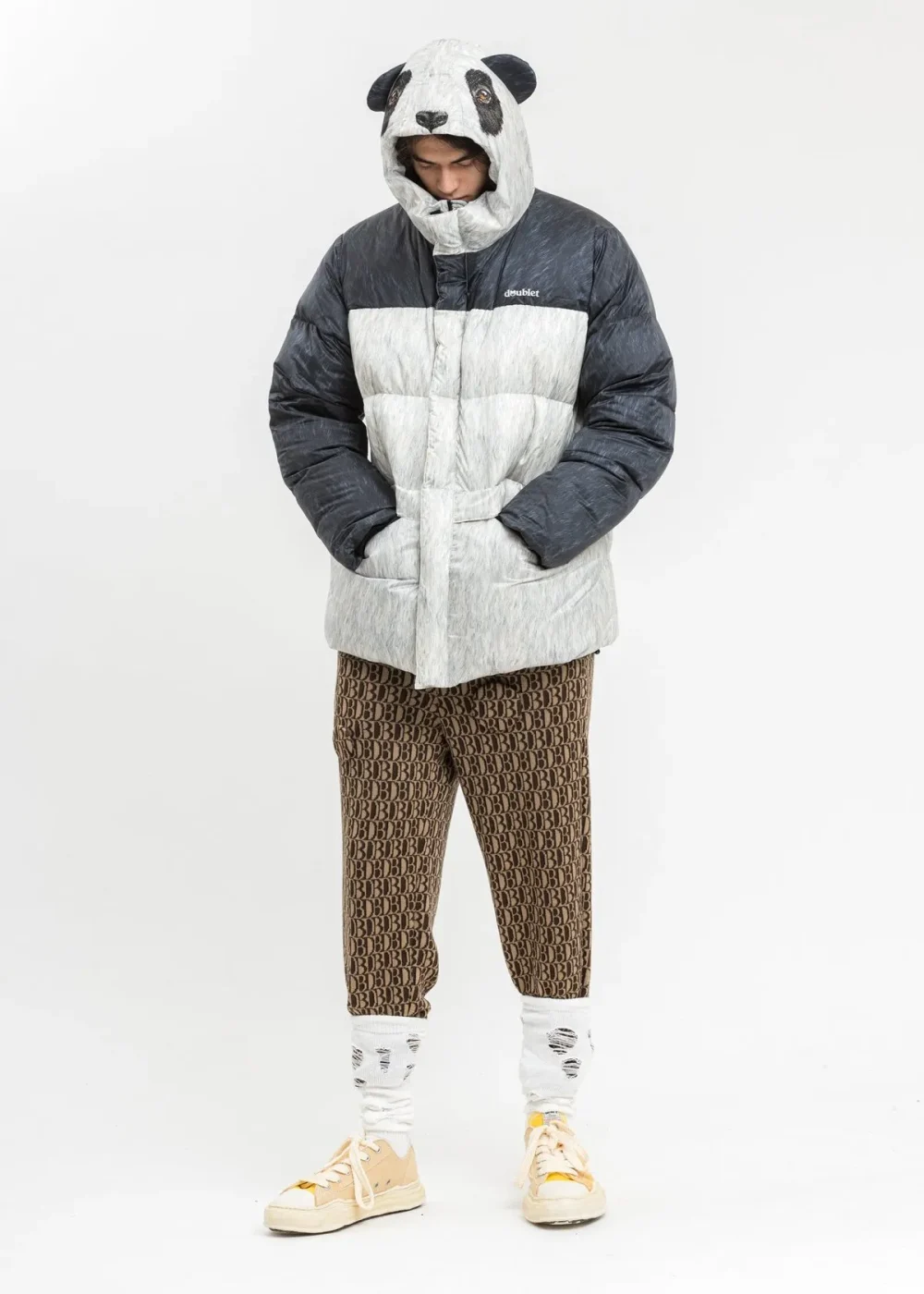 Exclusive Style Panda Costume Puffer Jacket