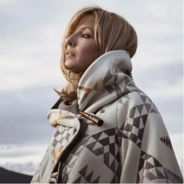 Yellowstone Beth Dutton White Cloak Coat