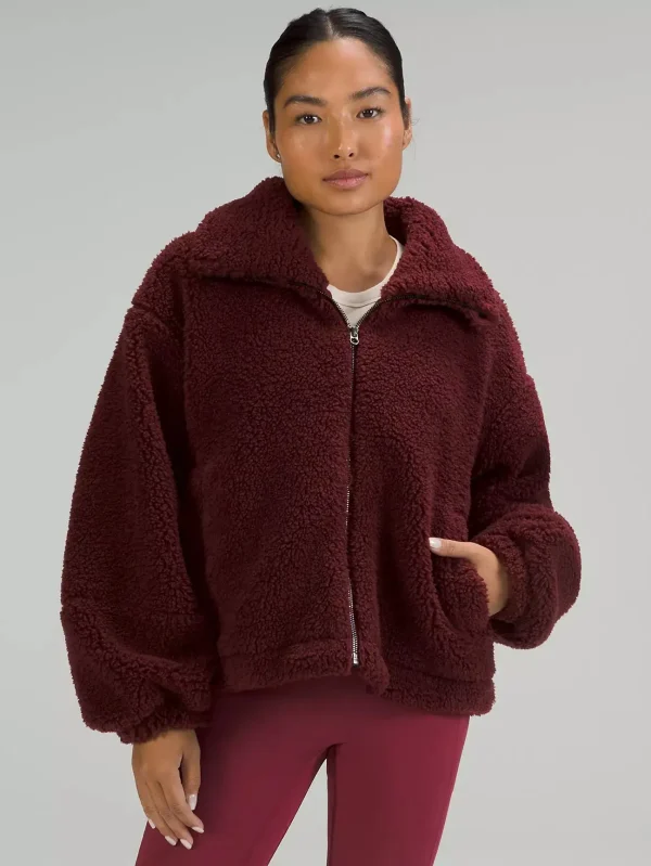 Women's Wool Burgundy jacket