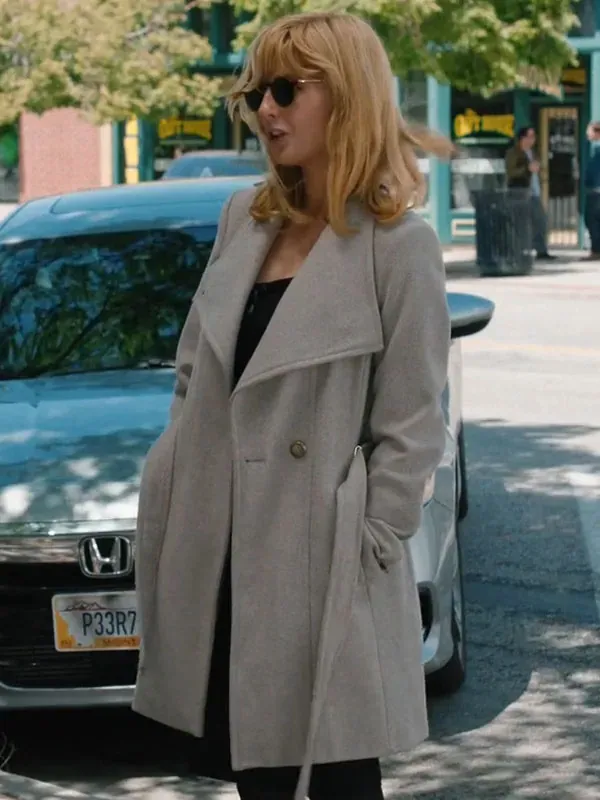 Yellowstone Kelly Reilly White Wool Coat