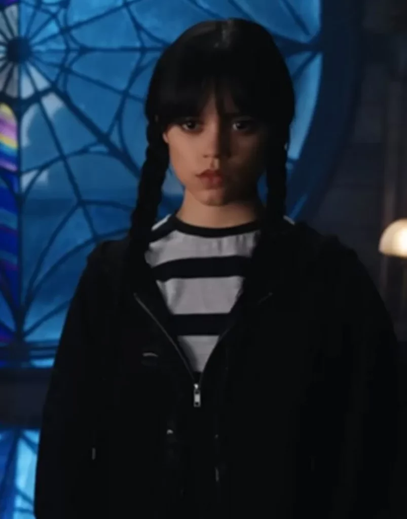 Wednesday 2022 Jenna Ortega Black Hoodie