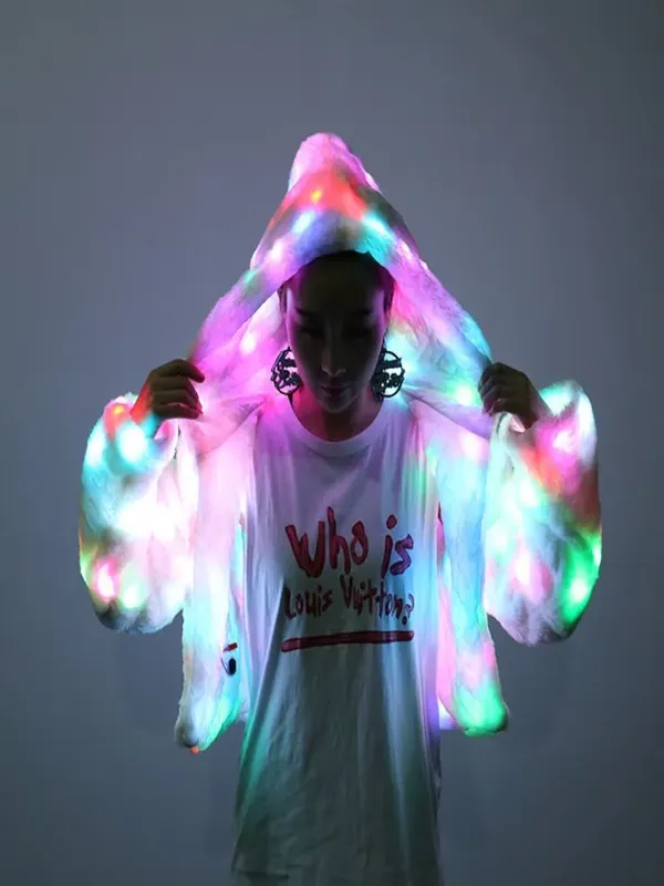 Colorful Lighted Festival Jacket