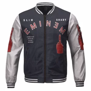 Detroit Rapper Slim Shady Eminem Middle Finger Jacket