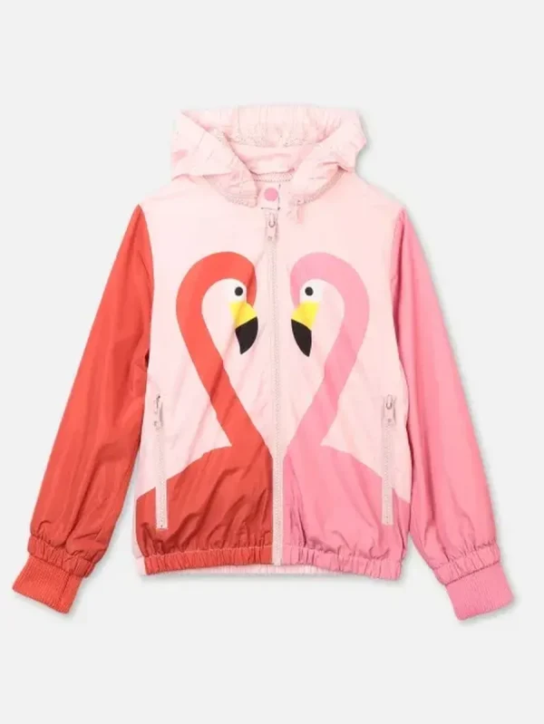 Flamingo Fleece Hoodie