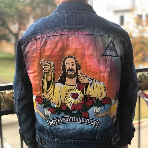 Jesus Buddy Denim Jacket