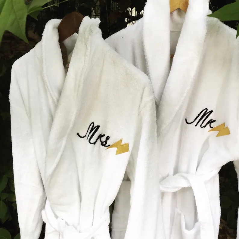 Personalized Terry Bathrobes