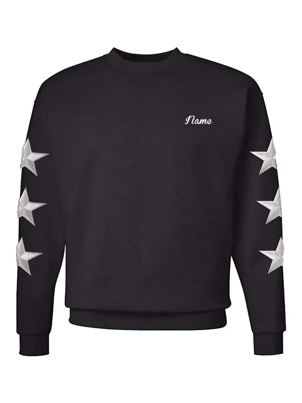 Stargazing Embroidered Crewneck