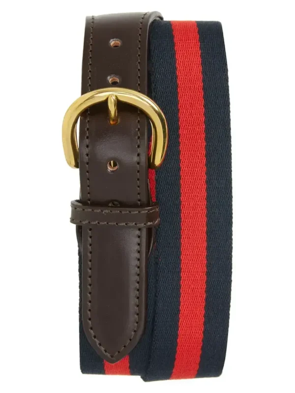 Stripe Web Belt