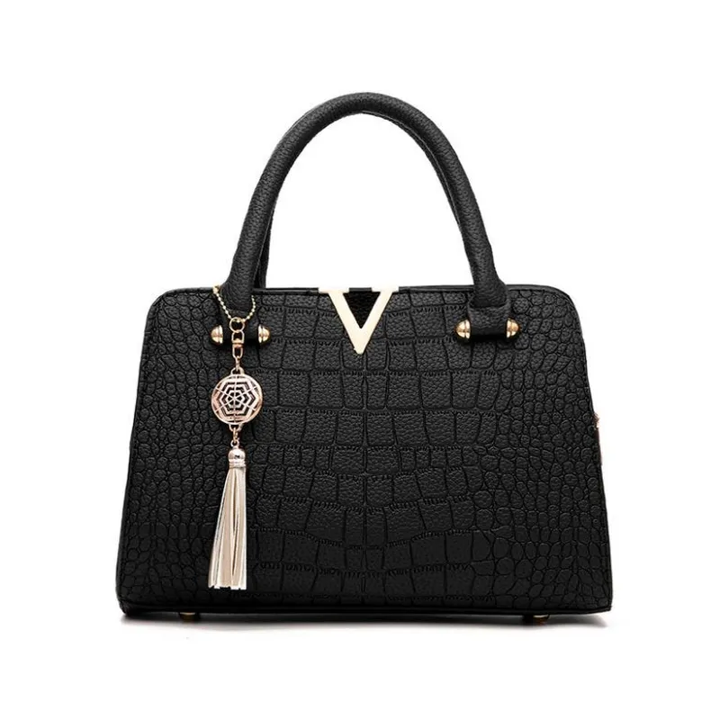 Stylish Crocodile Pattern Women’s Handbags