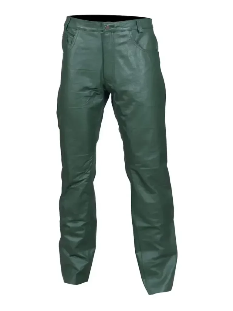 The Biker Men’s Genuine Leather Pant