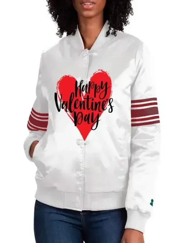 Valentine’s Day White Jacket